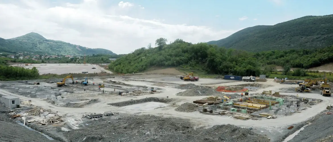 Izgradnja dalekovoda PG1–PG4